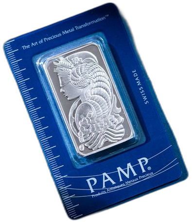 PAMP Suisse fine silver bar